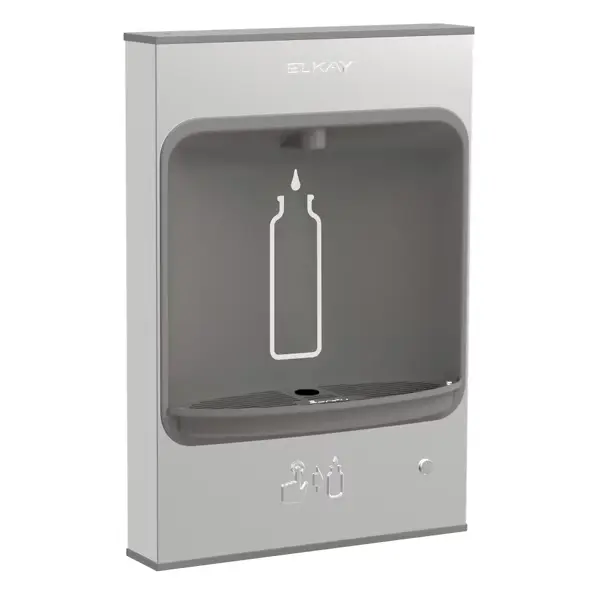 EMASM-estación llenadora de botellas ezh2o® mecánica de montaje superficial, sin filtro, sin refrigeración, de acero inoxidable.