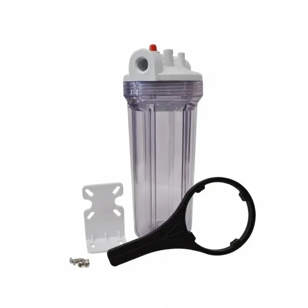 PORTAFILTRO CLARO # 10 EN 1/2", CON PURGADOR