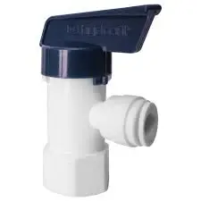 1/4 tubo x 1/4 hembra npt tanque valvula de bola