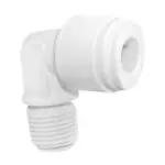 [HDF-FE0404] Codo Conector Rápido HDF-FE0404 1/4" Tubo x 1/4" Rosca Macho NPTF