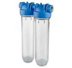 portafiltro duplex 2.5x20 3/4" npt