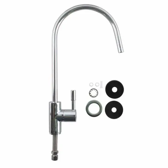 LLAVE DE GANSO CROMADA DE LUJO -GRIFO