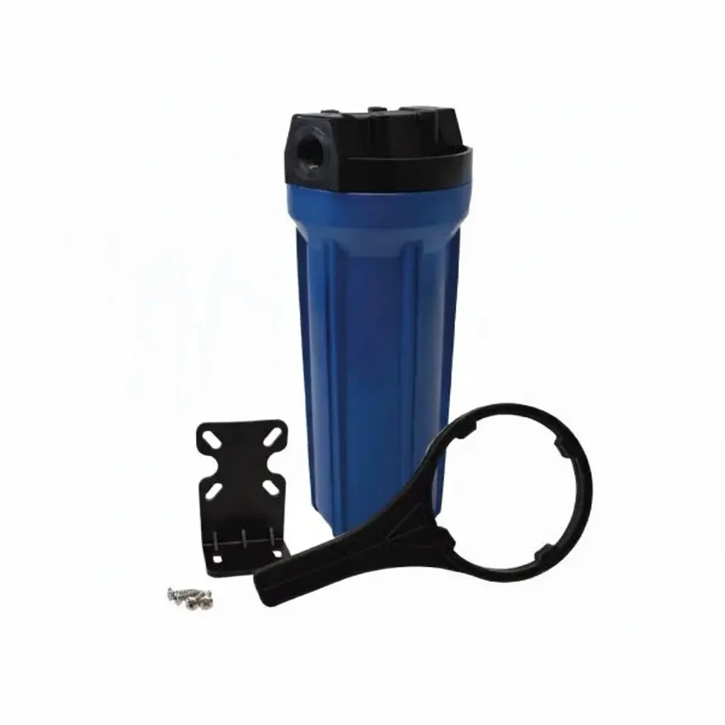 portafiltro azul #10 en 1/2" sin purgador