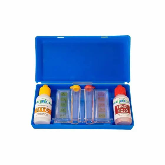 [012-003-A-001] Kit Analizador de Cloro y pH PANDA
