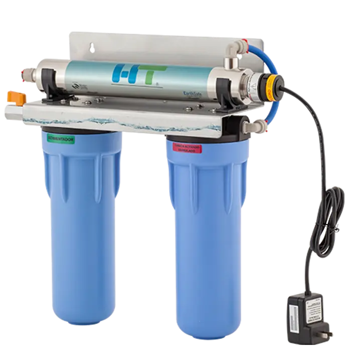 sistema ultravioleta modelo ht-2 azul