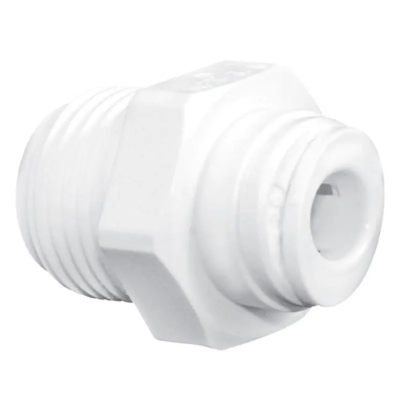 conexion rosca macho- 3/8 tubo x 1/4 rosca mnpt