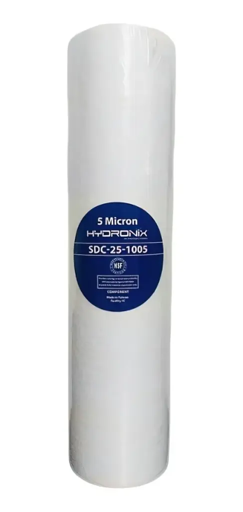 Hydronix NSF Filtros de Sedimentos de 2.5x10 de 5 micras