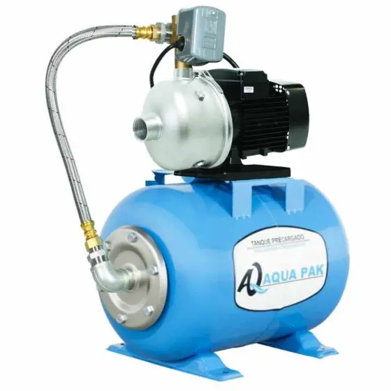 presurizador lotus100-4 1.2hp 1f 127v tanque precargado de 50l