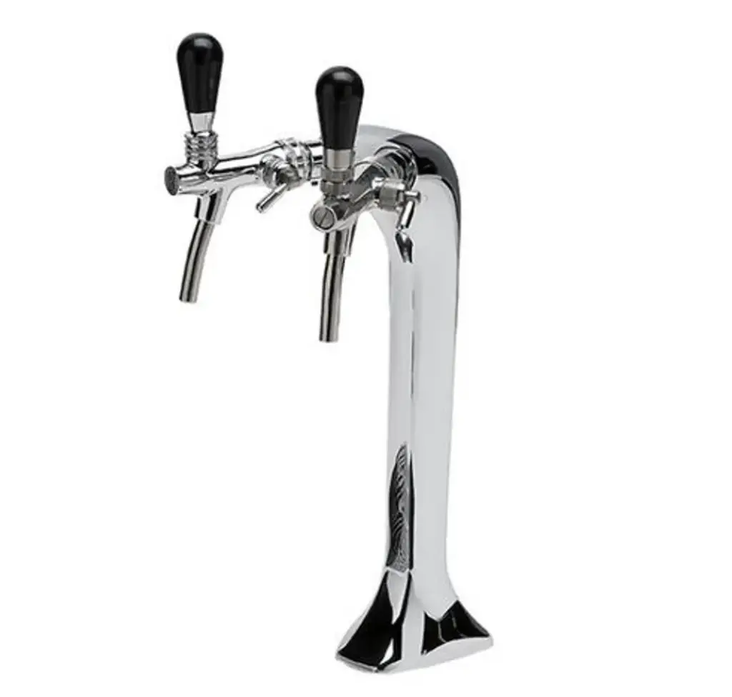 dsc2k-dispensador de agua en columna de acero inoxidable