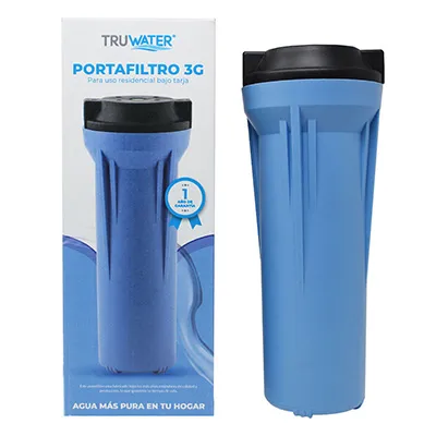 PORTAFILTRO AZUL- 2.5X10 DE 1/2" FILTROS HT