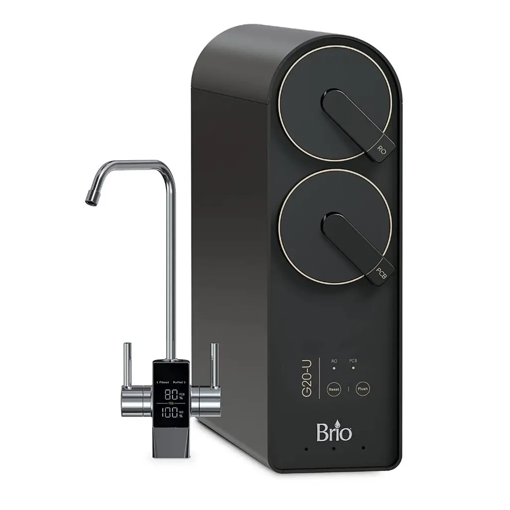rosl500 g20u – sistema de ósmosis inversa tankless (negro)