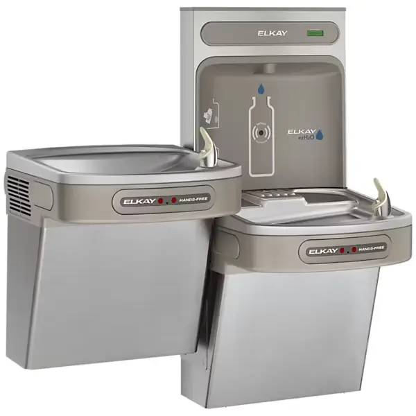 EZOOTL8WSSK-estación llenadora de botellas y bebedero bi-nivel elkay ezootl8wssk