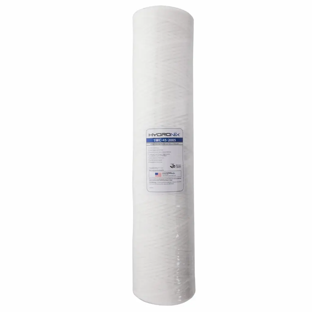 Cartucho Hilado (String Wound) Hydronix SWC-45-2005 – 4.5” x 20” | 5 Micras