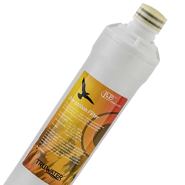 Cartucho de repuesto Pre-Carbón TRUWATER TW-01P2 – Etapa 2 para Ósmosis Inversa Residencial