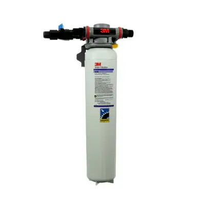 Sistema de Filtración 3M DP190 Dual Port 0.2 Micras | 5 GPM | 54,000 Gal | Reducción de Cloraminas para Hielo, Café y Bebidas