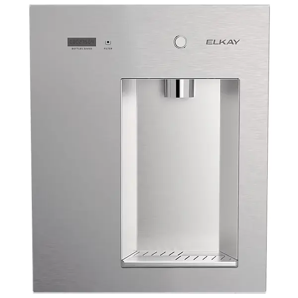 Elkay Liv EZ™ LBWDM0SSBC – Dispensador de Agua Filtrada Empotrable | PFAS | Operación Mecánica | Gris Acero
