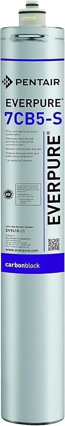 Cartucho Everpure 7CB5 EV9618-11 Filtro de Carbón Activado para Bebidas y Foodservice