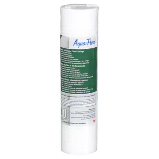 Cartucho 3M Aqua-Pure AP110-BK 2.5” x 10” 5 micras | Filtro sedimento para casa completa