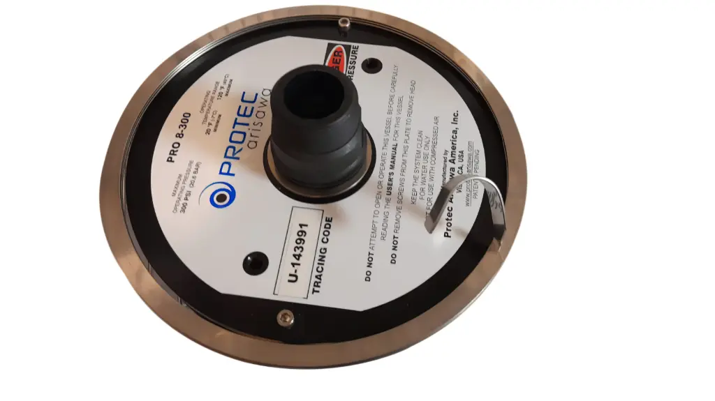 Kit Tapa Portamembrana 8” Protec 300 PSI | Conexión 1.25” NPTM (2080260)