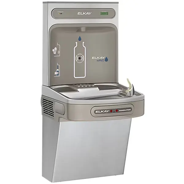 Bebedero con Llenador de Botellas Elkay LZO8WSS2KN | 220V 50–60Hz Refrigerado y Filtrado