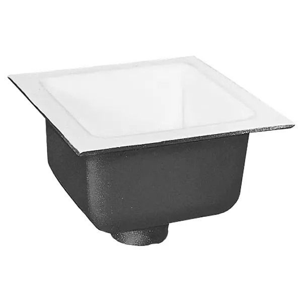 Coladera de Piso Zurn FD2375 12” x 12” Hierro Fundido | Recubrimiento Anticorrosivo