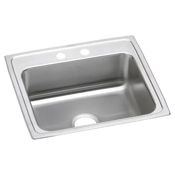 Tarja Elkay LR22192 Lustertone® 22" x 19-1/2" Acero Inoxidable Calibre 18