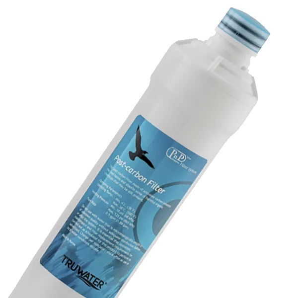 Cartucho Post-Carbón TruWater TW-OIP4 para Sistema de Ósmosis Inversa Residencial