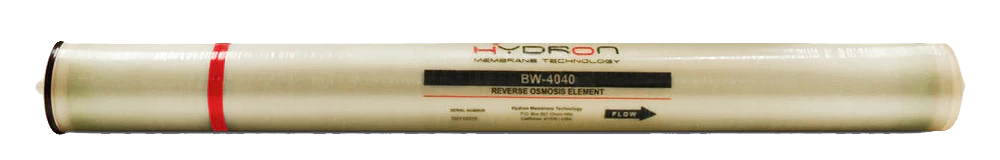 [BW-4040] Membrana de Ósmosis Inversa Hydron BW-4040 de 2,400 GPD para Sistemas Comerciales e Industriales