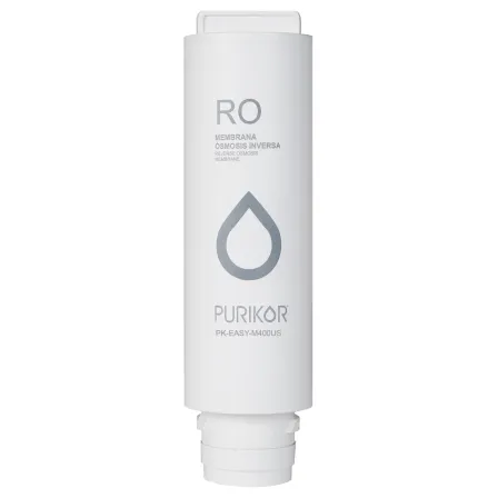 Membrana de Ósmosis Inversa Purikor PK-EASY-M400US 400 GPD para Sistemas de Purificación