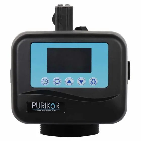 Válvula PURIKOR PK-CUORE-PST-1665 | Válvula Automática para Suavizador 4 ft³ 1¼" NPT