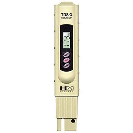 [TDS-3] Medidor Digital TDS-3 | Medidor de Sólidos Disueltos Totales (TDS) y Temperatura para Calidad de Agua