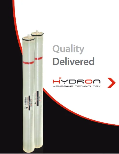 [BW-8040] Membrana de Ósmosis Inversa HYDRON BW-8040 | 8" x 40" | 11,500 GPD | 99.5% Rechazo