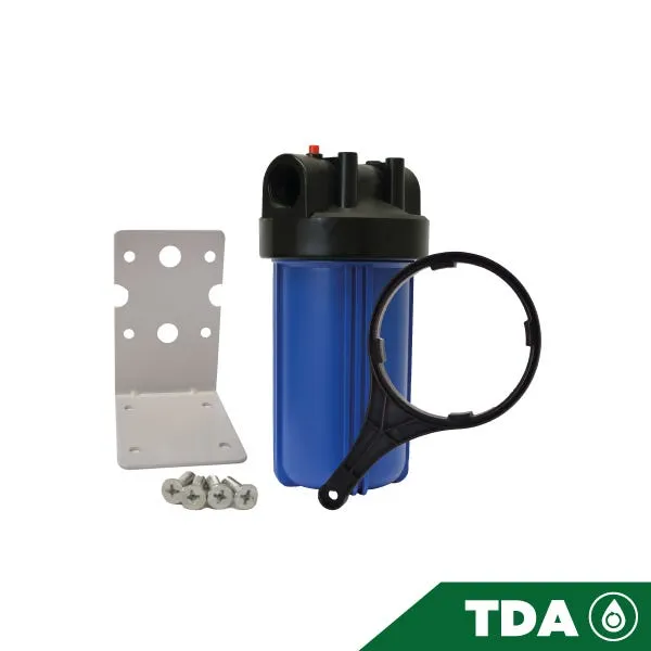 [607797] Portacartucho Big Blue Aquex 607797 | 10" x 4.5" | Conexión 1½" | Con Purgador