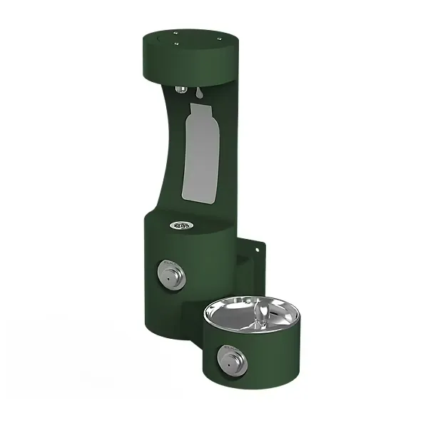 Bebedero Exterior Elkay LK4408BF con Llenador de Botellas | Antivandálico ADA