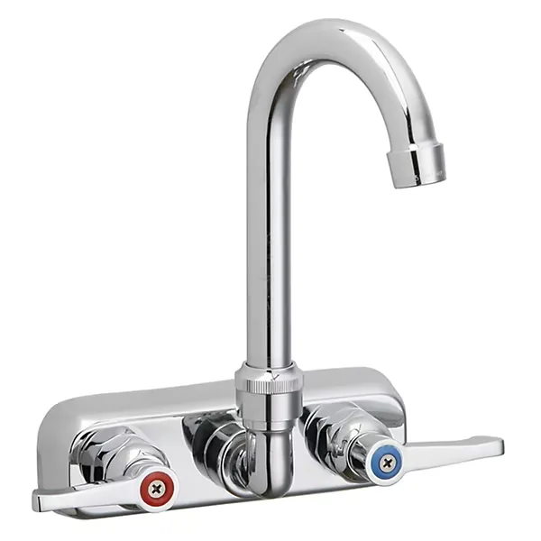 Llave Mezcladora de Pared Elkay LKB400 para Lavamanos | 1 GPM | Cromo