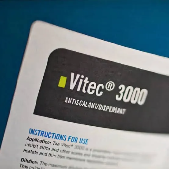 Antiincrustante Avista Vitec 3000 para Membranas de Ósmosis Inversa – 1 Galón