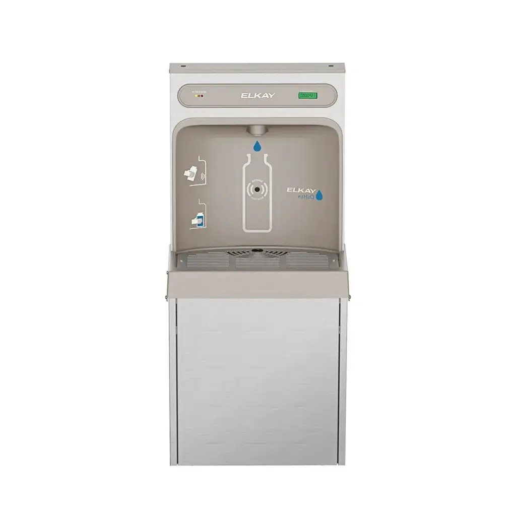 lz8wsssmc-elkay ezh2o bebedero llenador de botellas, refrigerado con filtro.