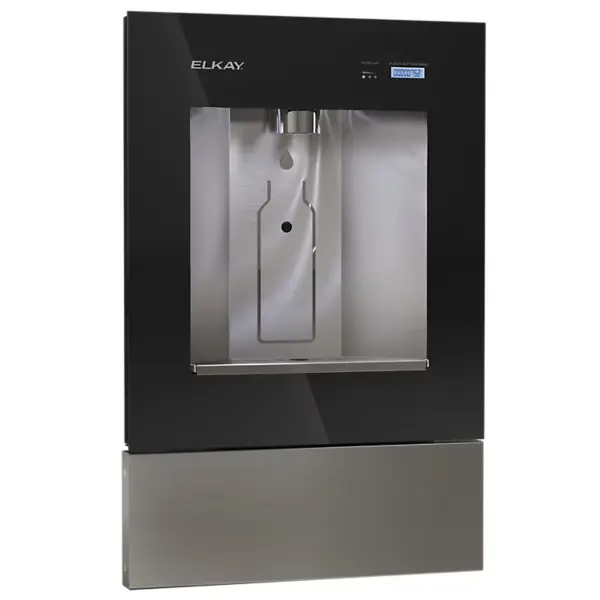 [LBWDC00BKC] lbwdc00bkc-dispensador de agua filtrada comercial liv® pro empotrado en muro, sin refrigeración, color negro midnight.
