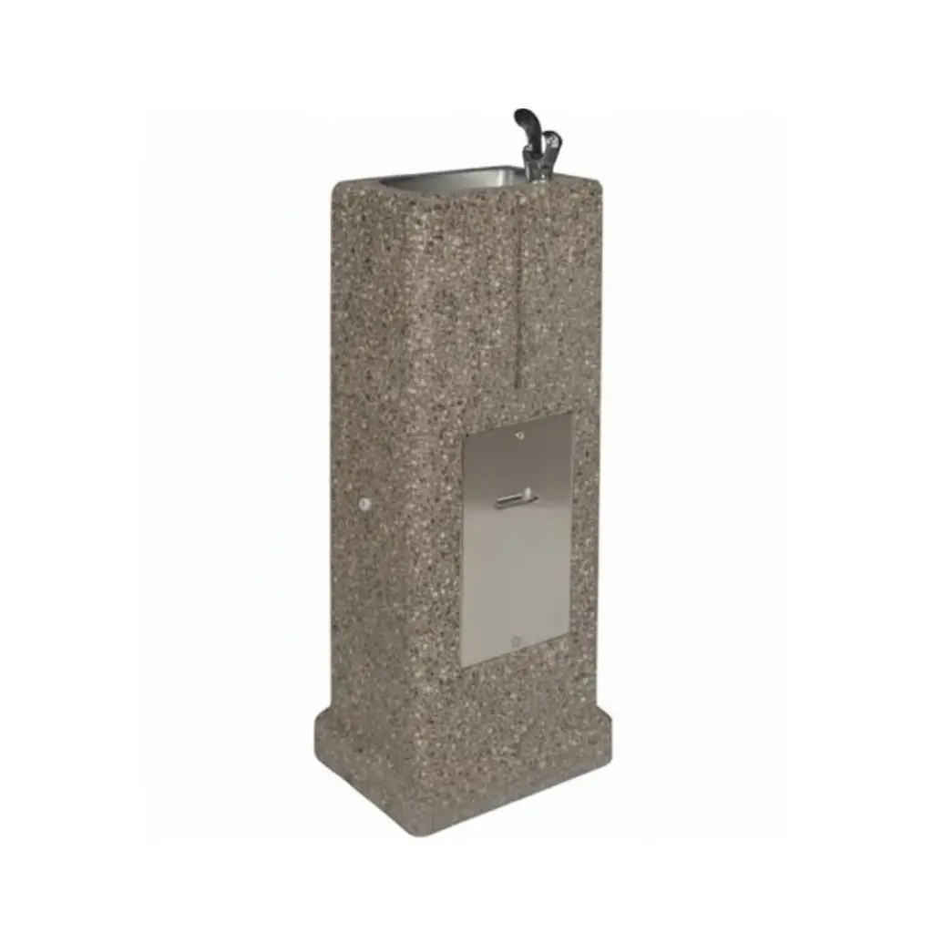 bebedero de piedra bohlmann upright concrete pedestal drinking fountain