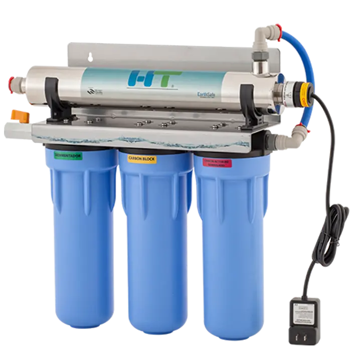 ht4 -sistema de luz ultravioleta de 4 gpm