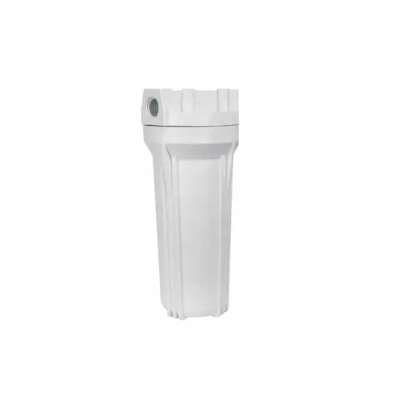 portafiltro blanco 10x.25 sin purga de 1/4"