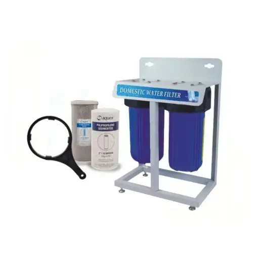 [607950] Duplex 4.5x10 / sistema filtracion 2 etapas portafiltros 10"bb