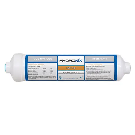 [ISF-10] Hydronix Filtro en Linea de Sedimento 2"x10" 1/4" FNPT