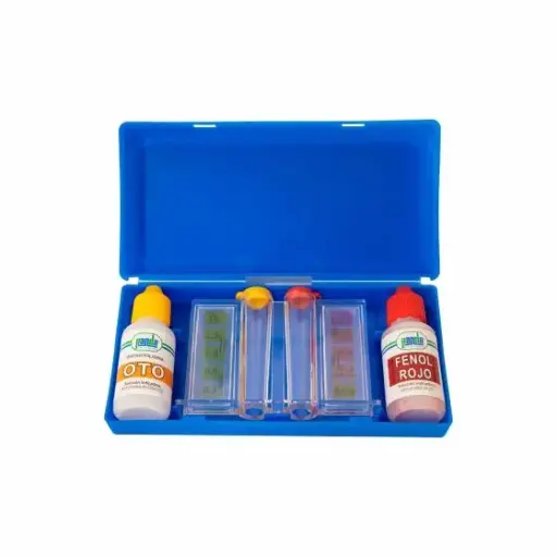 [012-003-A-001] kit analizador de cloro y ph