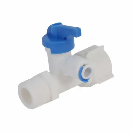 [R-PKMFV-01] válvula de alimentación en pvc para sistemas de ultrafiltración y filtración básica