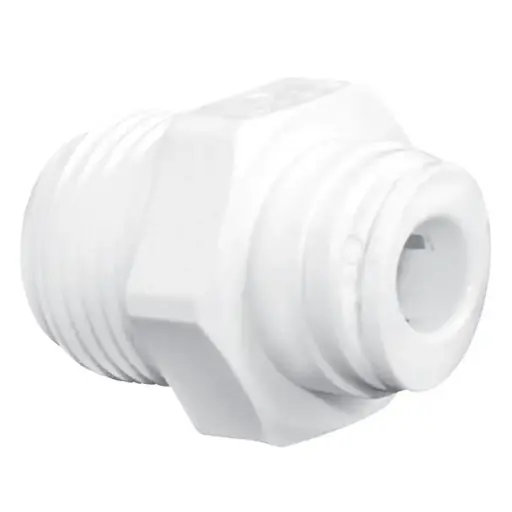 [HDF-MC0604] conexion rosca macho- 3/8 tubo x 1/4 rosca mnpt