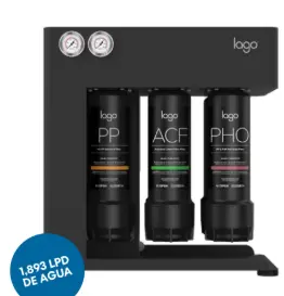 [UROLCLG1000] urolc1000 – sistema de ósmosis inversa 5 etapas lago 1000 gpd