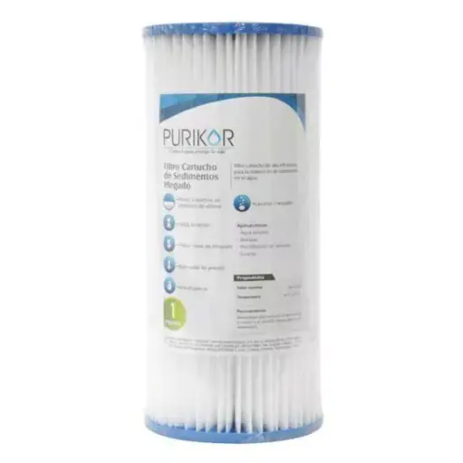 [Pkcpl4.5x10x1] CARTUCHO PLEGADO 10X4.5" 1 MICRAS