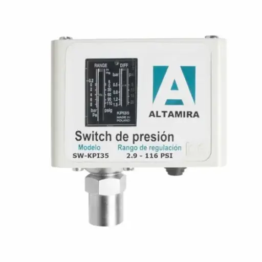 [SW-KPI35-]  SWITCH PRES.ALTAMIRA 3-116PSI CONEX.HEMB