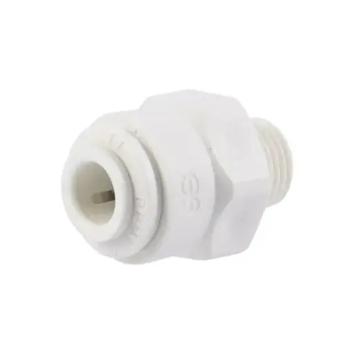 [PP011224W] PP011224W-Conector Rápido Recto PP011224W – 3/8” OD a 1/2” NPTF